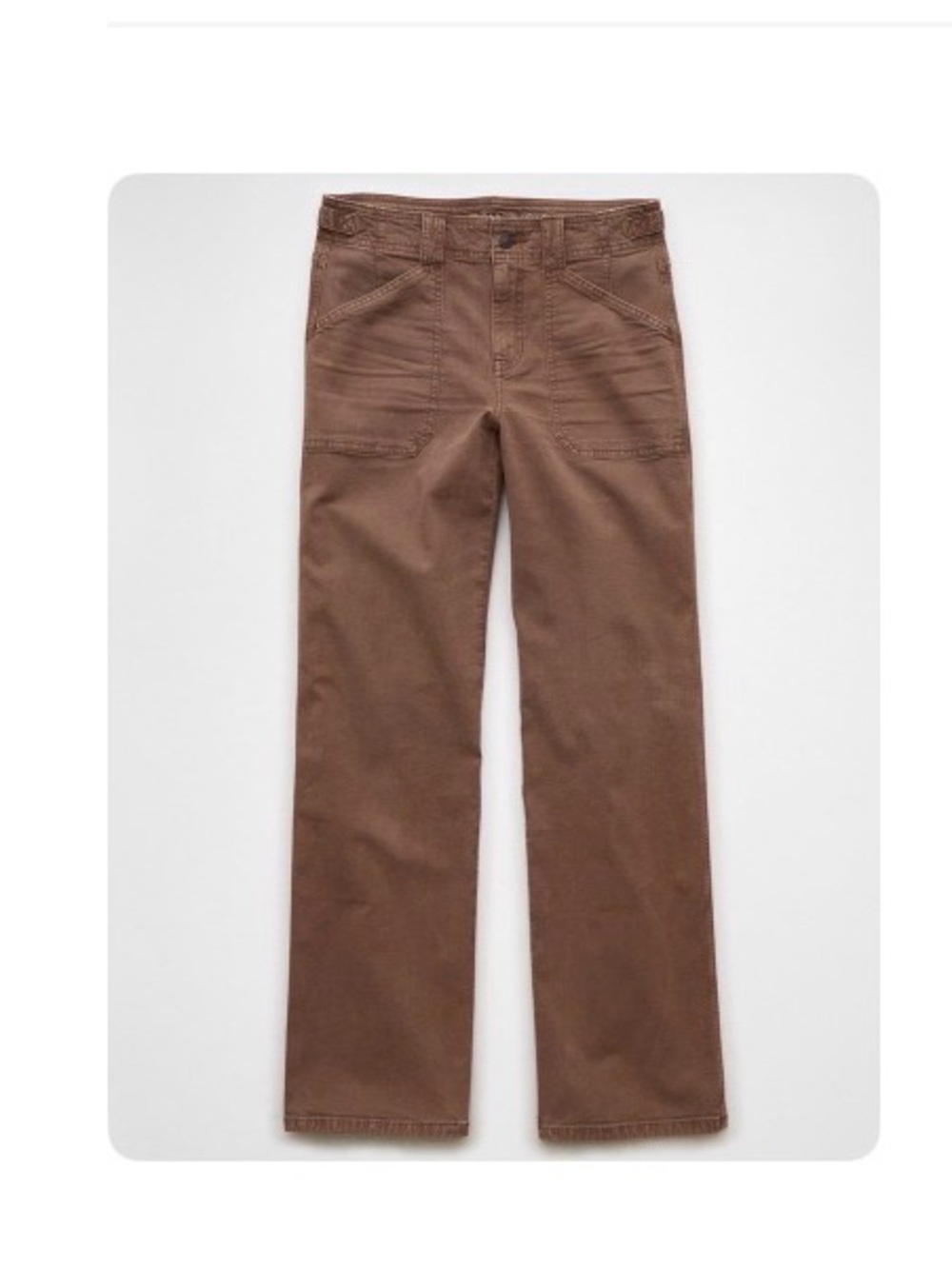American Eagle Outfitters Brown Stovepipe Jeans